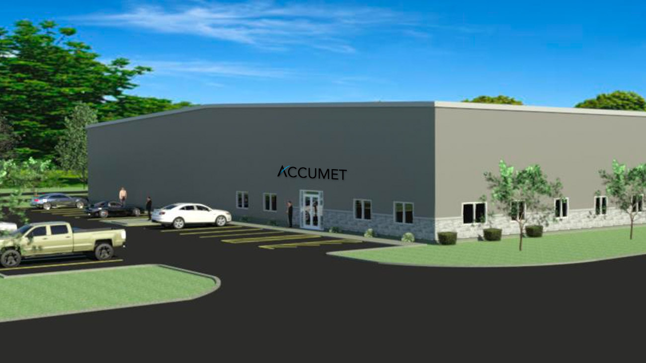 Accumet New Manufacturing Facility Rendering