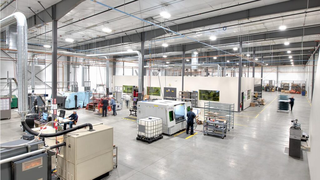 Accumet manufacturing floor